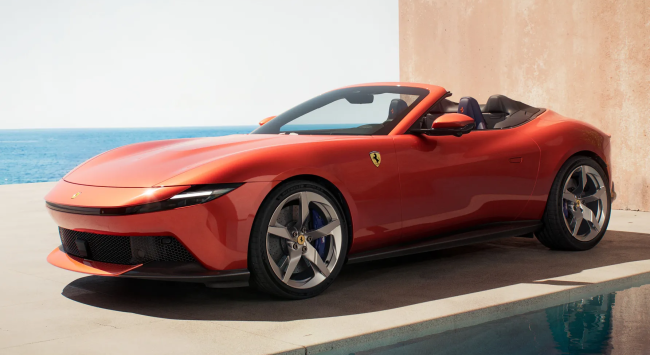 Tässä on ensimmäinen näkemys Ferrari Amalfi Spiderista