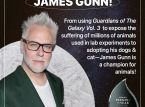 PETA on nimennyt James Gunnin vuoden henkilöksi