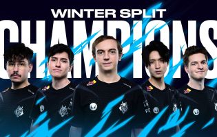 G2 Esports on LEC Winter Split -mestari