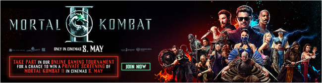 VIIMEINEN TILAISUUS! Voita yksityinen Mortal Kombat II -elokuvateatterielämys sinulle ja ystävillesi!