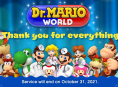 Dr. Mario World on sulkeutunut