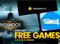 PS Plus -peleinä helmikuussa Bioshock: The Collection, The Sims 4 ja Firewall Zero Hour