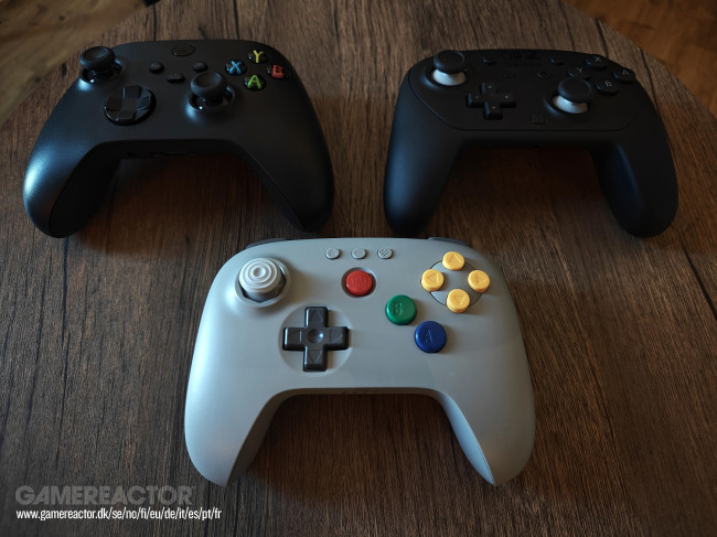 8Bitdo 64 Bluetooth Controller Classic Grey