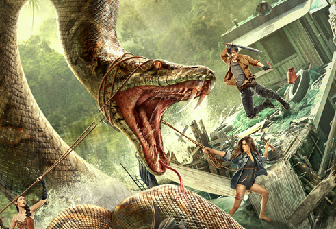 Kiinalainen Anaconda on trailerin perusteella melkoista menoa
