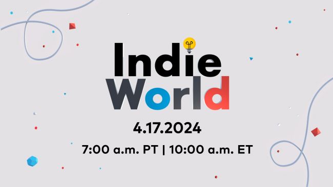 Nintendo pitää Indie World -tilaisuuden tänään keskiviikkona 17. huhtikuuta 2024