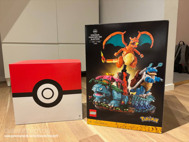 Lego Venusaur, Charizard ja Blastoise