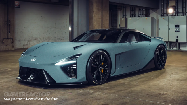 Tässä on uusi Lexus LFA Concept