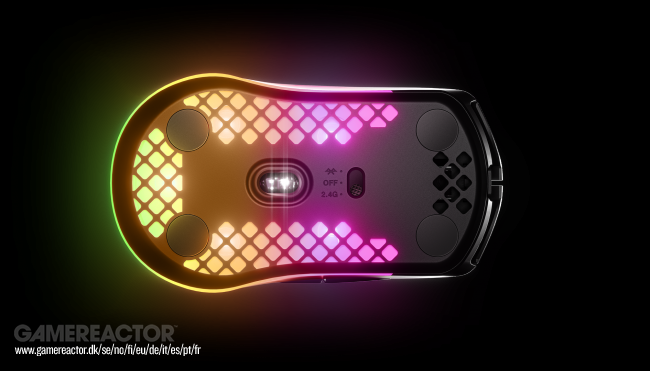 Steelseries Aerox 3 Wireless ei turhia painoja kannattele