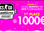 Voita tuhat euroa Gamereactorin tammikuun CS:GO-turnauksessa