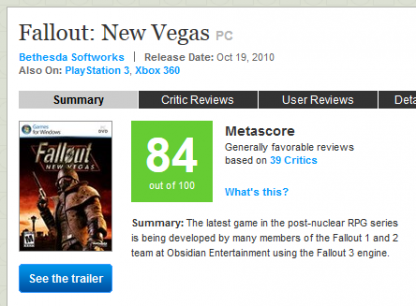 Metacriticin nurja puoli