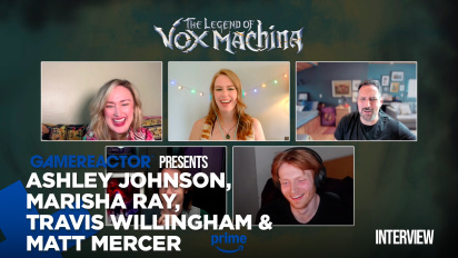 Siteit&auml;, jotka kest&auml;v&auml;t koko el&auml;m&auml;n - The Legend of Vox Machina Kausi 4 Ashley Johnsonin, Matt Mercerin, Marisha Rayn ja Travis Willinghamin haastattelu.