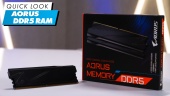 Nopea katsaus - Aorus Memory DDR5 RAM