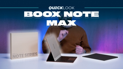 Boox Note Max (Quick Look) - Laajamittaista ajattelua varten