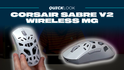 Corsair Sabre v2 Pro Wireless MG (Quick Look) - Tarkkuus kohtaa tehon