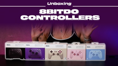 8BitDo Controllers & USB Adapter - Pakkauksen purkaminen