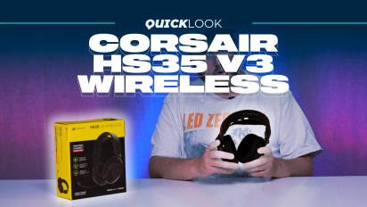 Corsair HS35 v3 Wireless Gaming Headset (Quick Look) - Parannettu mukavuus