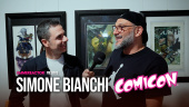 Sarjakuvamaailma t&auml;ynn&auml; vihre&auml;&auml; ja tarkoitushakuisuutta - Simone Bianchi Comicon Napolin haastattelu