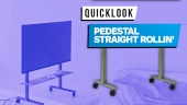 Pedestal Straight Rollin' (Quick Look) - Vertaansa vailla oleva ohjattavuus