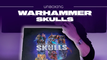 Warhammer Skulls 10-vuotisjuhlavuoden lehdist&ouml;pakkauksen purku